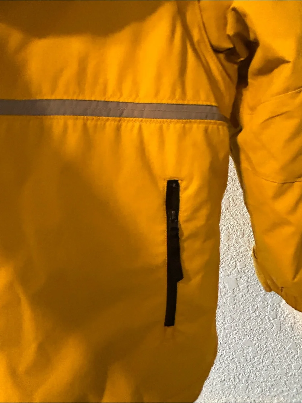 Columbia Vertex boys youth hooded ski jacket yellow black winter coat - 6/7